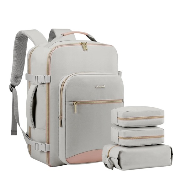 Carry On Backpack Suitcase Travel TSA Friendly Laptop 17"Lovevook Large Capacity - Picture 1 of 15